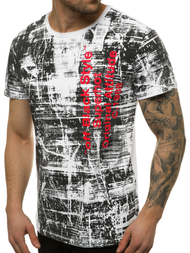 Camiseta de hombre blanca OZONEE JS/SS10920