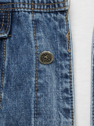 Chaqueta vaquera de hombre azul OZONEE NB/MJ505B