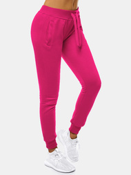Pantalón de chándal para mujer rosa OZONEE JS/CK01