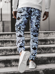 Pantalón jogger de hombre azul OZONEE A/404