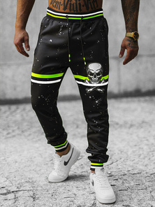 Pantalón de chándal de hombre negras OZONEE JS/K10227Z