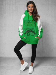 Sudadera de verde OZONEE O/SWE23037Z