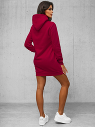 Sudadera de mujer burdeos OZONEE JS/YS10003/21Z