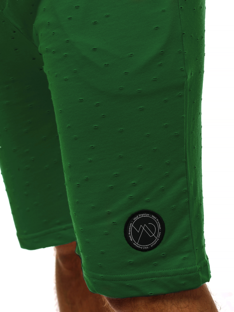 Pantalón corto de hombre verde OZONEE MAD/2923