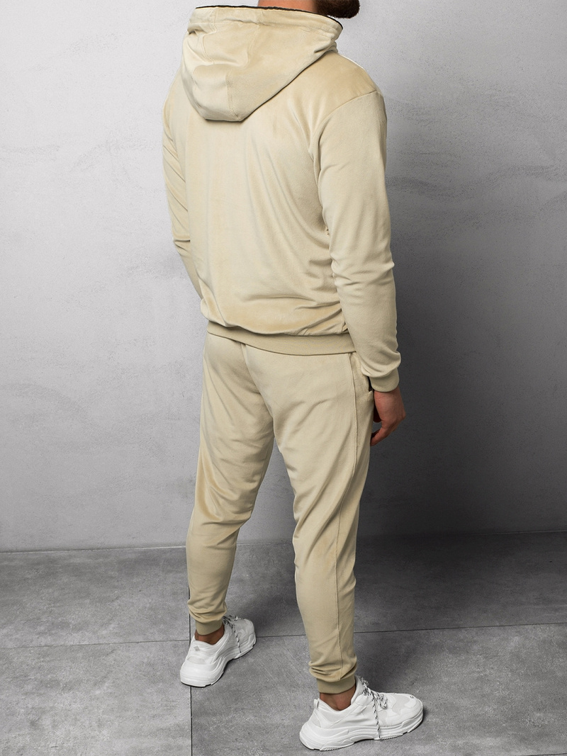 Chándal de hombre beige OZONEE O/12128