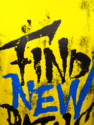 Camiseta de hombre amarilla OZONEE JS/KS2013Z