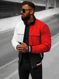 Chaqueta de hombre negra OZONEE JS/84M3003/392