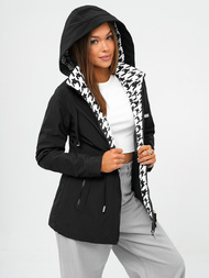Chaqueta de mujer en negra OZONEE JS/16M9252/392