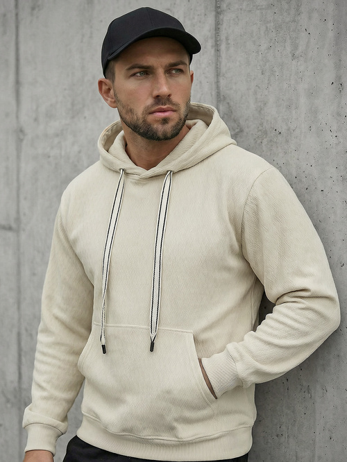 Sudadera de hombre crudo OZONEE O/G3065