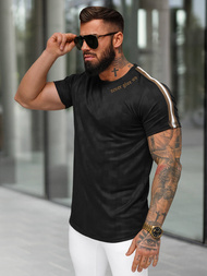 Camiseta de hombre negra OZONEE O/QS11621