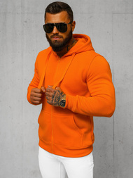 Sudadera de hombre naranja OZONEE JS/2008Z