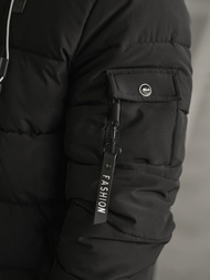 Chaqueta de hombre negra OZONEE JS/57M7502/392Z