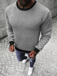 Sudadera de hombre gris OZONEE JS/22057