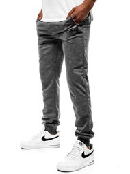 Pantalón de chándal de hombre gris oscuro JS/XW007S