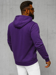 Sudadera de hombre violeta OZONEE JS/2008Z 