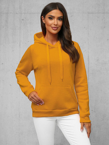 Sudadera de mujer camel OZONEE JS/W02/26Z