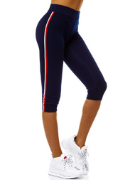 Leggings para mujer azul marino OZONEE JS/1037/B4