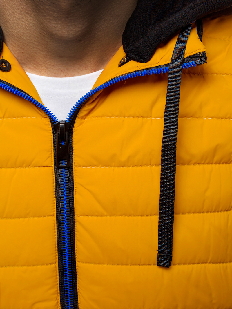 Chaleco de hombre amarilla OZONEE N/6102Z