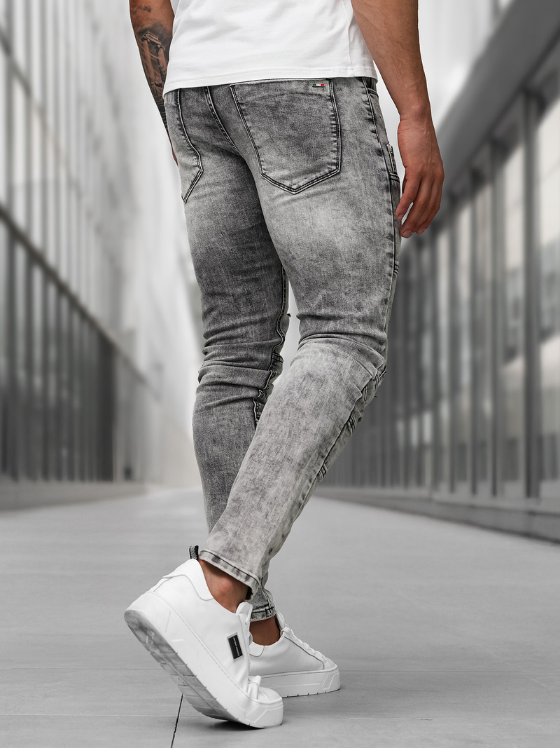 Vaqueros de hombre grafito OZONEE NB/MP0163NZ