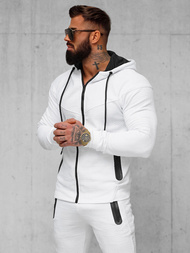 Chándal de hombre blanco OZONEE O/FF3705AB