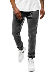 Pantalón de chándal de hombre gris oscuro JS/XW007S