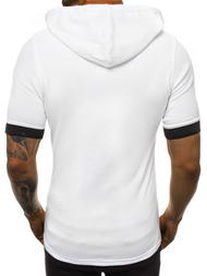 Camiseta de hombre blanca OZONEE O/1273Z