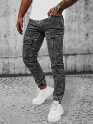 Pantalón jogger de hombre negras OZONEE NB/MP0107N