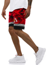 Pantalón corto de hombre rojo JS/KK300152