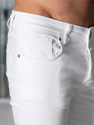Vaqueros de hombre blancos OZONEE E/5348/01Z