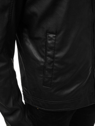 Chaqueta de hombre negr OZONEE JB/JP1131