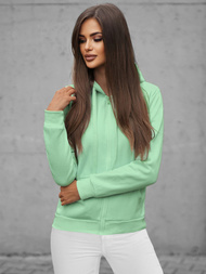 Sudadera de mujer menta OZONEE JS/W03Z