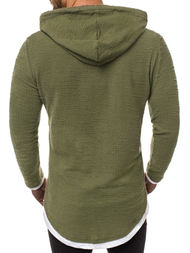 Sudadera de hombre verde claro OZONEE O/1252Z