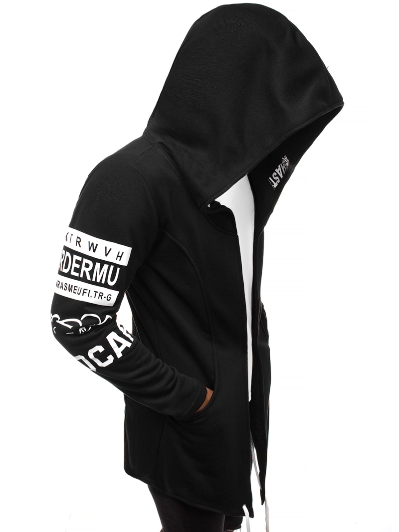 Sudadera de hombre negra OZONEE A/11110Z