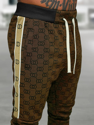 Chándal de hombre beige oscuro OZONEE O/FF5110AB