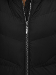 Chaqueta de mujer negra OZONEE JS/M736/392Z