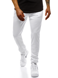 Pantalón de chándal de hombre blancos OZONEE JS/JZ11001