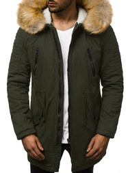 Chaqueta de invierno de hombre caqui OZONEE JD/390