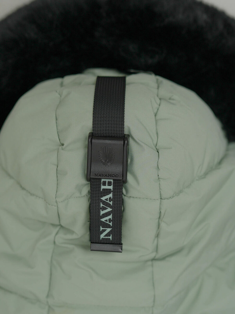 Chaqueta de mujer menta OZONEE O/W377Z