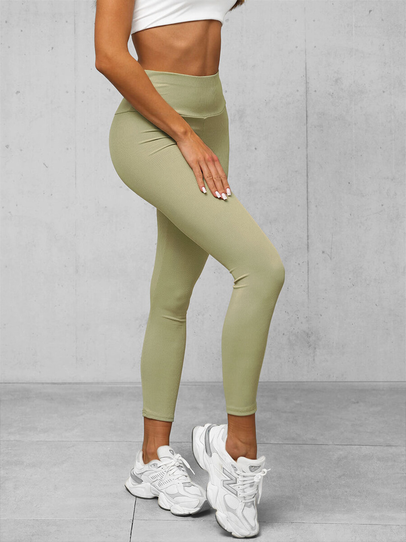 Leggings para mujer verde oliva OZONEE O/ZCH2280