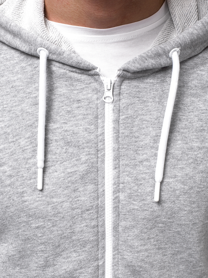 Sudadera de hombre Сiра OZONEE A/1009Z