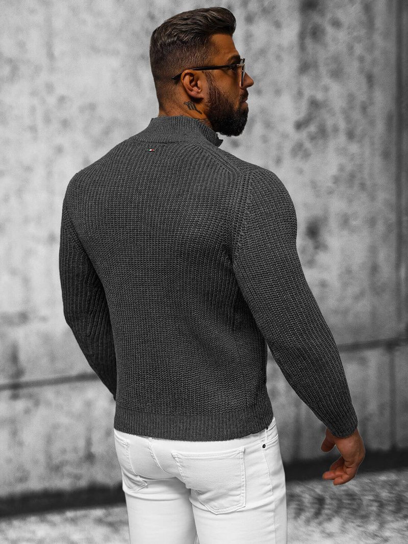 Jersey de hombre grafito OZONEE NB/MM6020/3