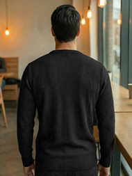 Jersey de hombre negro OZONEE JS/59B3607/3