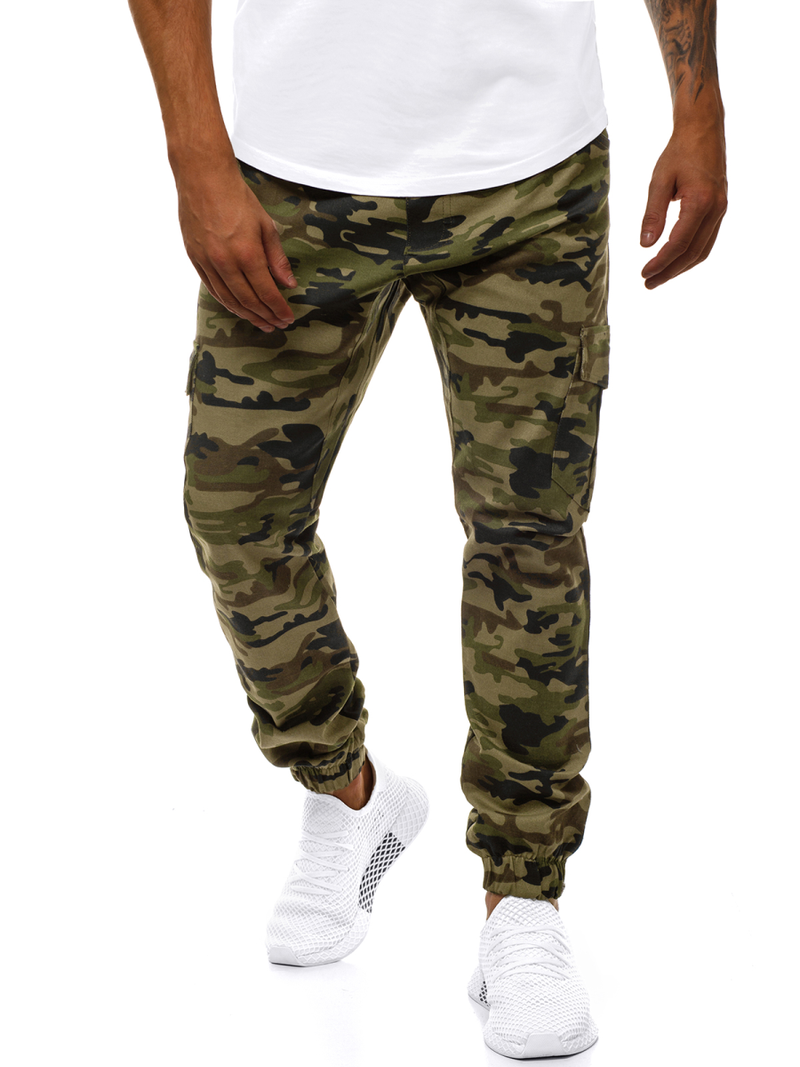 Pantalón jogger de hombre verde OZONEE A/404
