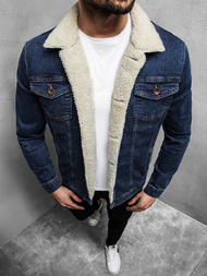 Chaqueta vaquera de hombre azul OZONEE BN/5935Z