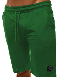 Pantalón corto de hombre verde OZONEE MAD/2923