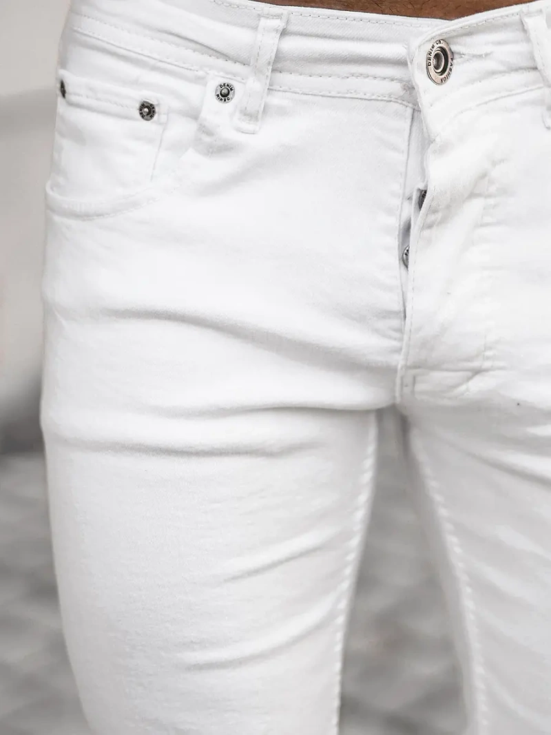 Vaqueros de hombre blancos OZONEE E/5391/01Z