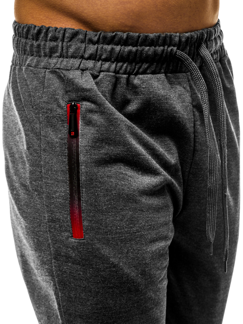 Pantalón de chándal de hombre grafito JS/XW007SZ