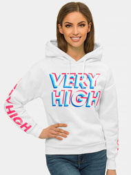 Sudadera de mujer blanca OZONEE JS/B26012