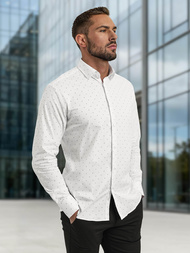 Camisa de hombre blanca OZONEE V/V180