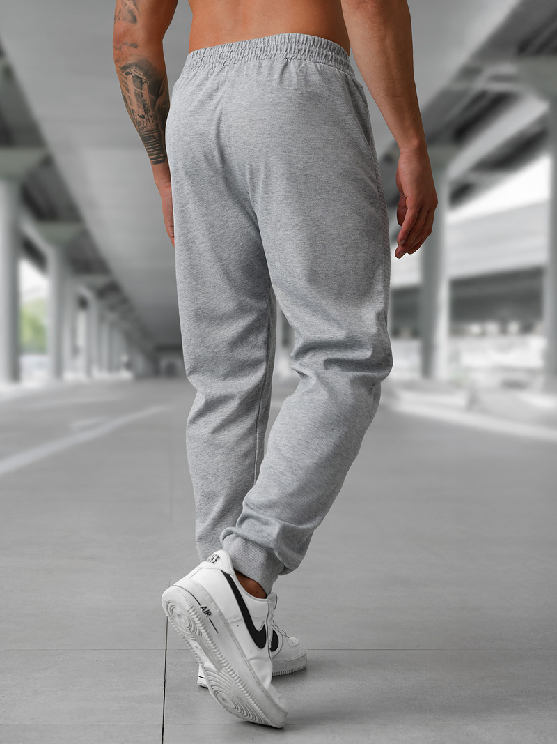 Pantalón de chándal de hombre gris OZONEE JS/15K1838/2